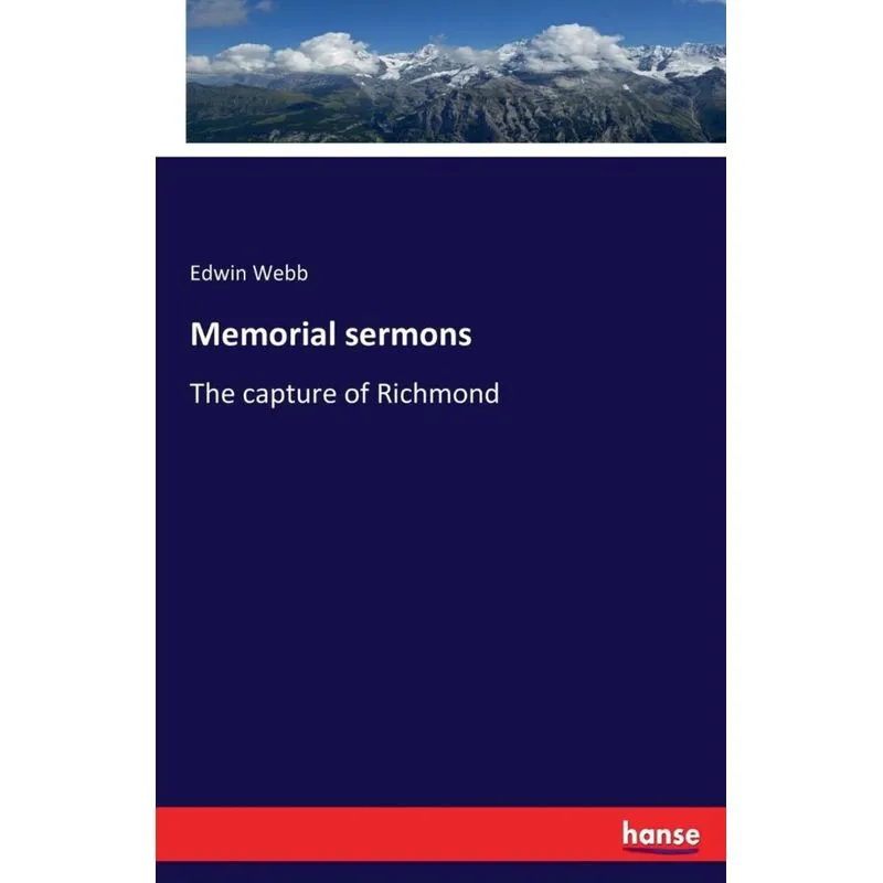 Memorial sermons