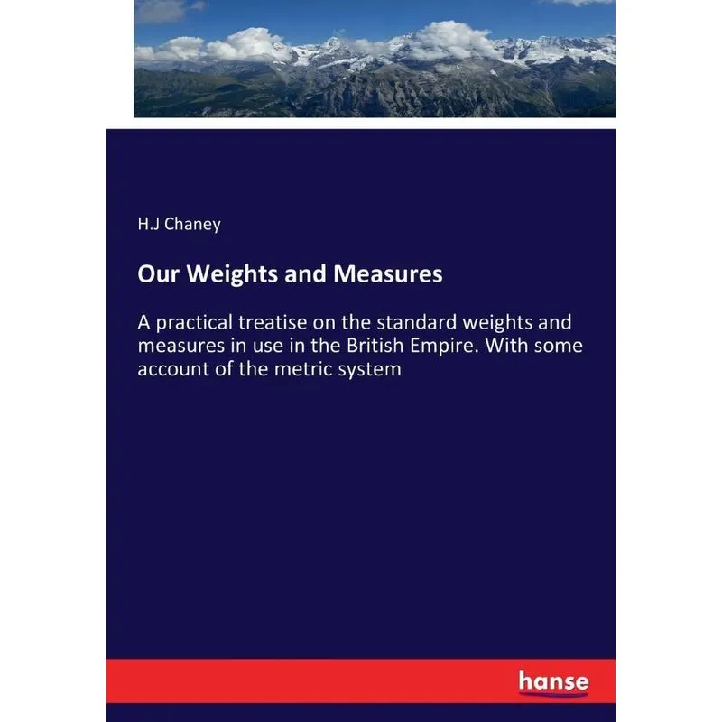 Our Weights and Measures