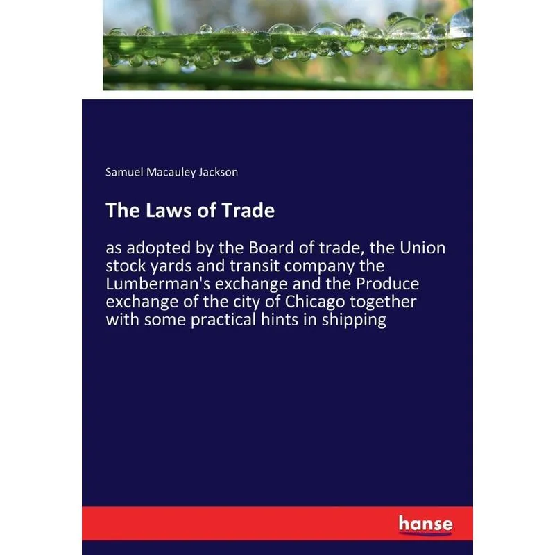 The Laws of Trade