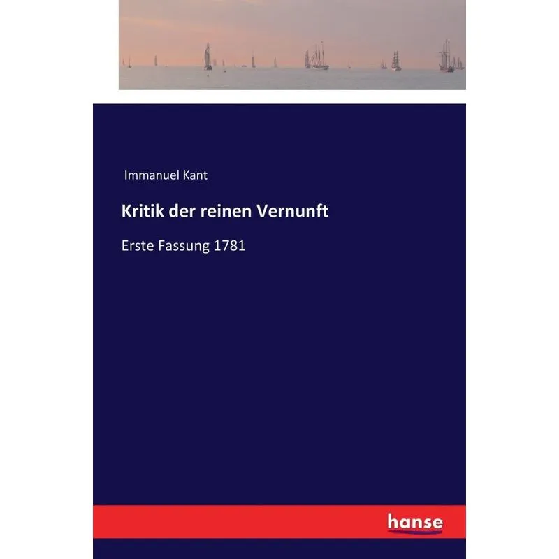 Kritik der reinen Vernunft