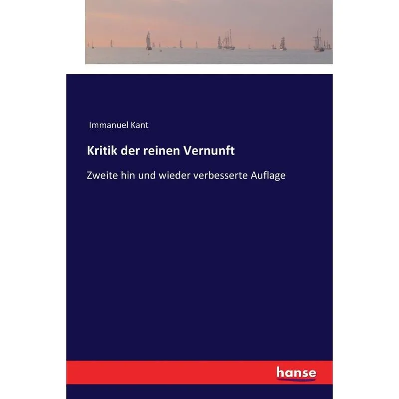 Kritik der reinen Vernunft