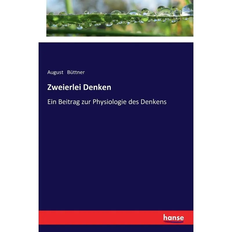 Zweierlei Denken