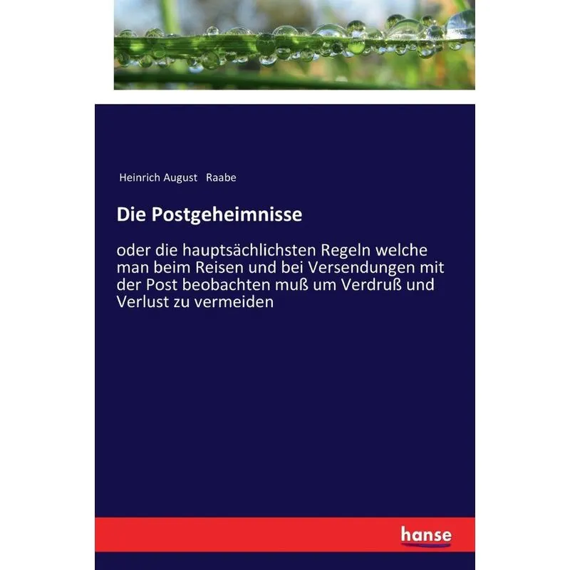 Die Postgeheimnisse