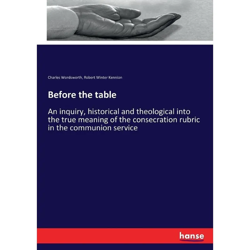Before the table