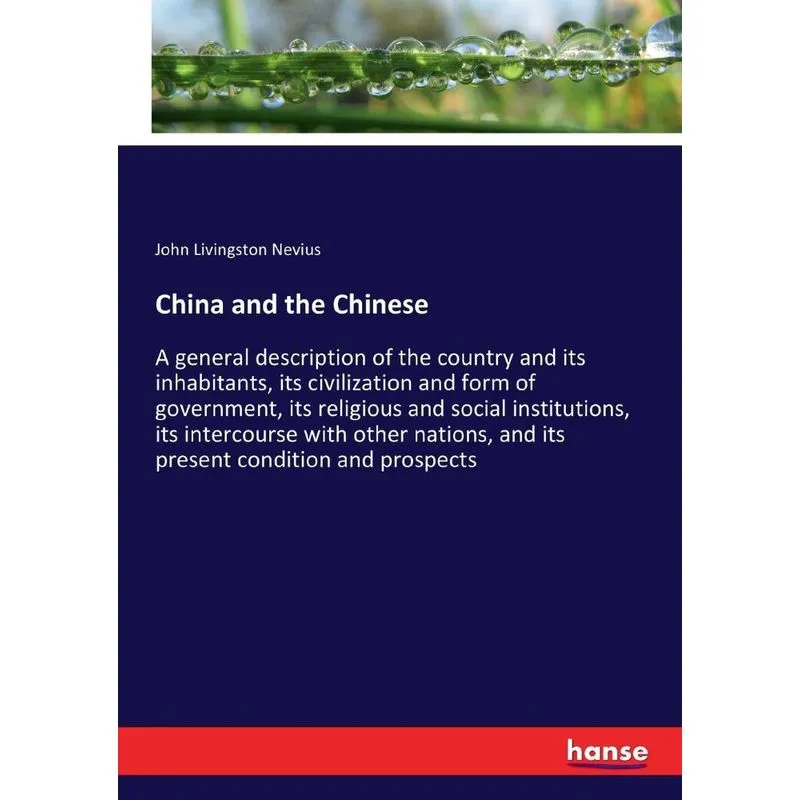 China and the Chinese