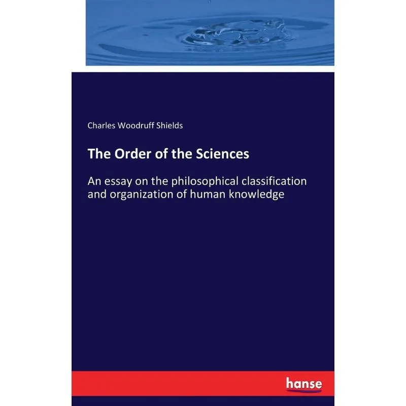 The Order of the Sciences