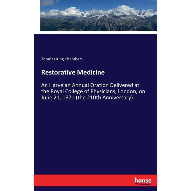 Restorative Medicine