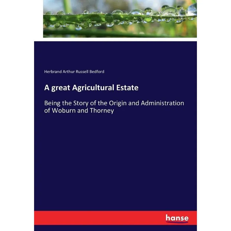 A great Agricultural Estate