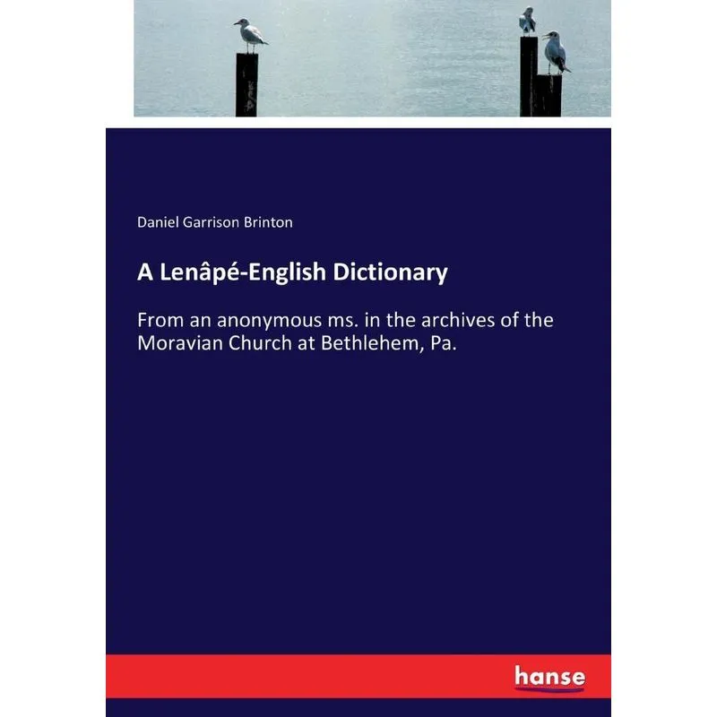 A Lenâpé-English Dictionary