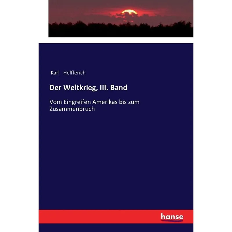 Der Weltkrieg, III. Band
