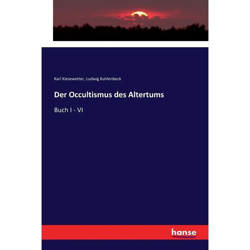 Der Occultismus des Altertums