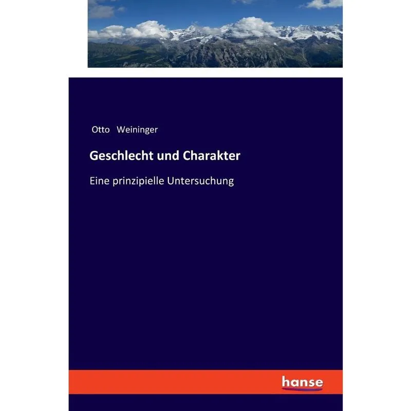 Geschlecht und Charakter