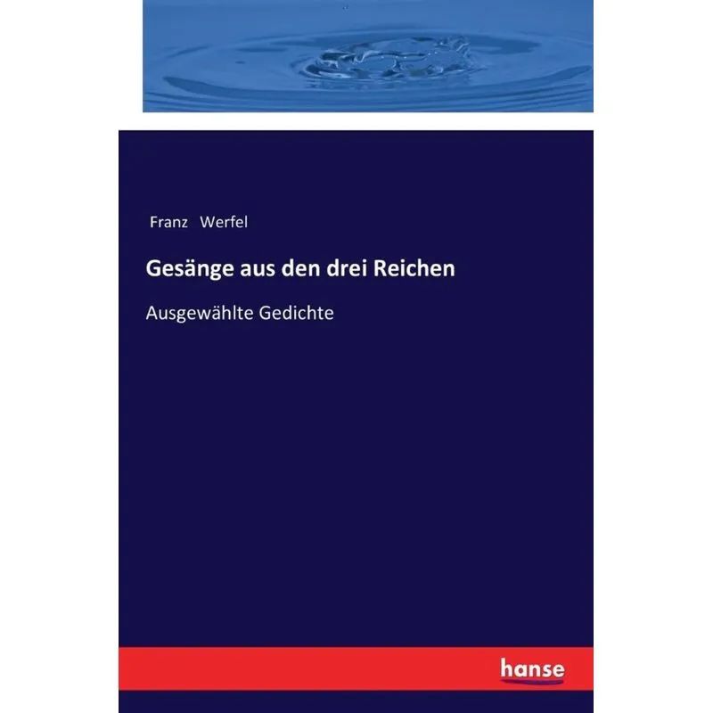 Gesänge aus den drei Reichen