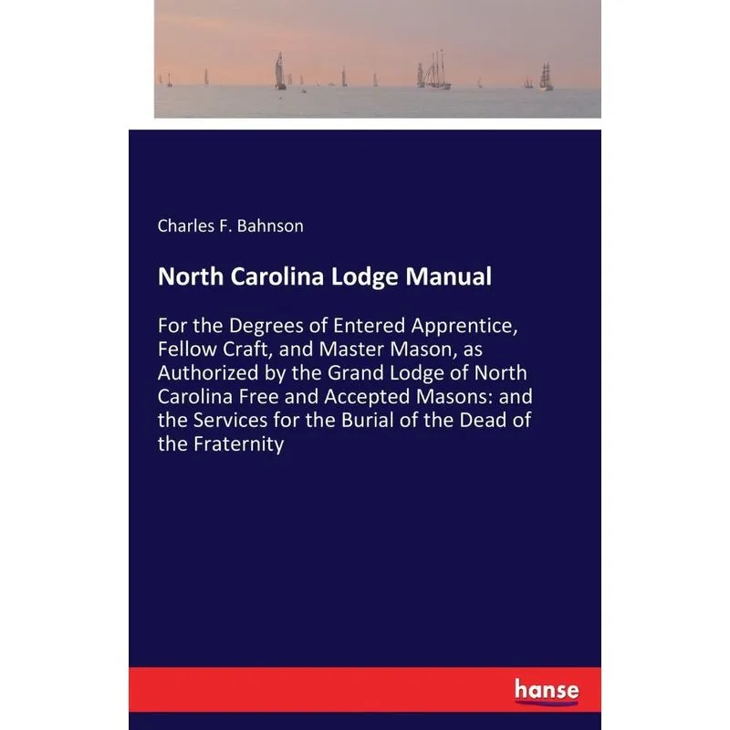 North Carolina Lodge Manual