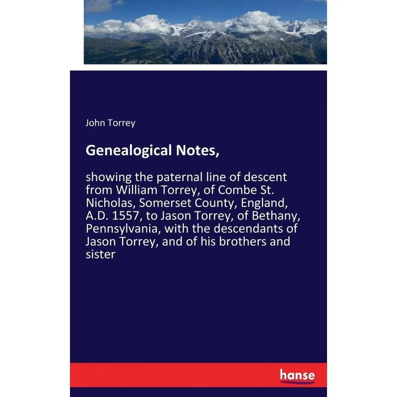 Genealogical Notes,