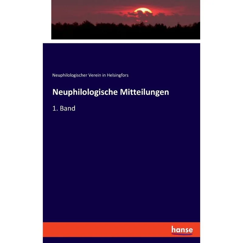 Neuphilologische Mitteilungen