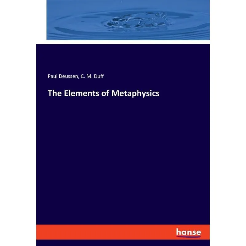 The Elements of Metaphysics