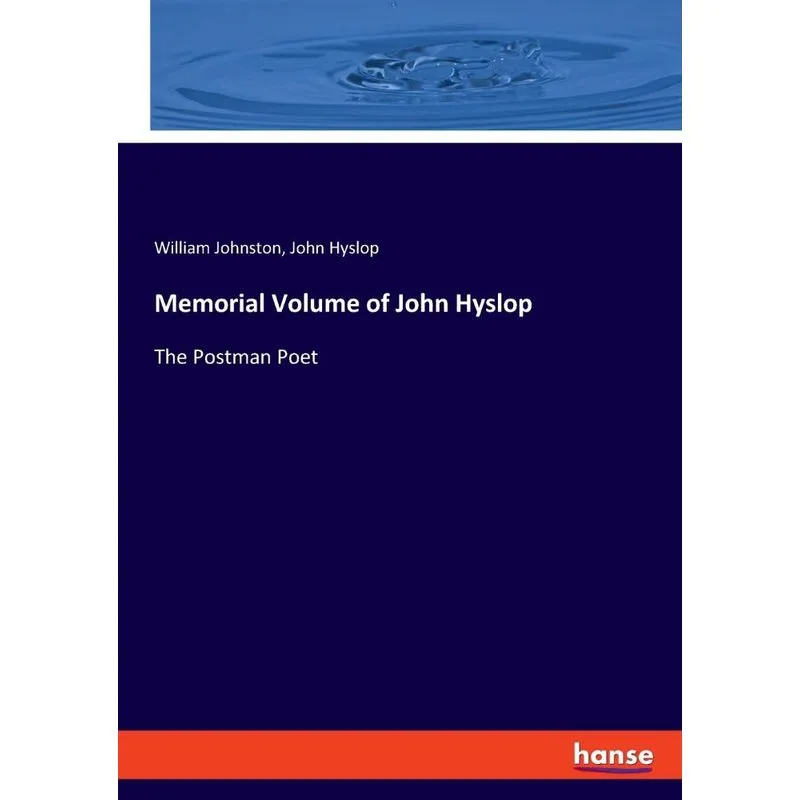 Memorial Volume of John Hyslop