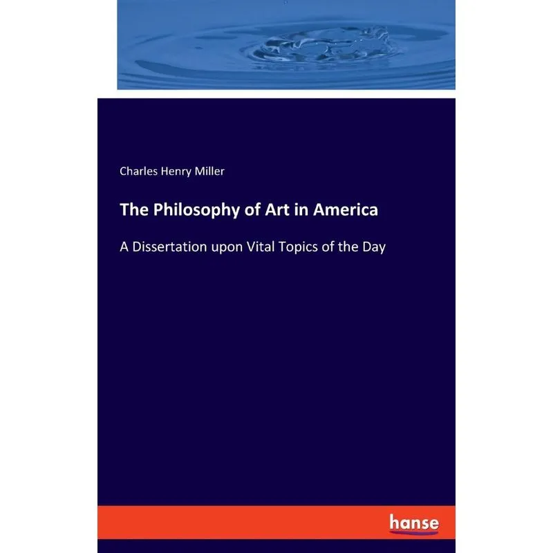 The Philosophy of Art in America