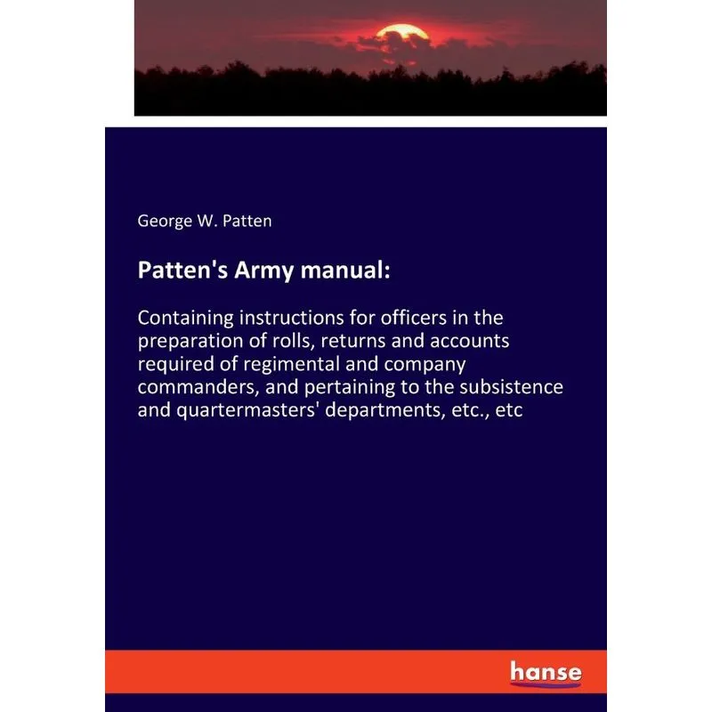 Pattens Army manual