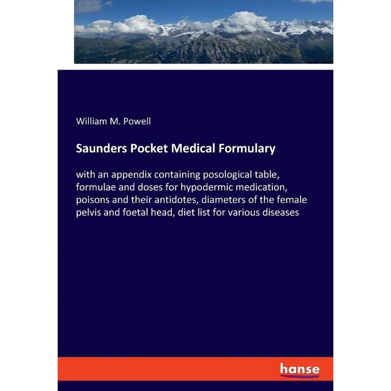 Saunders Pocket Medical Formulary