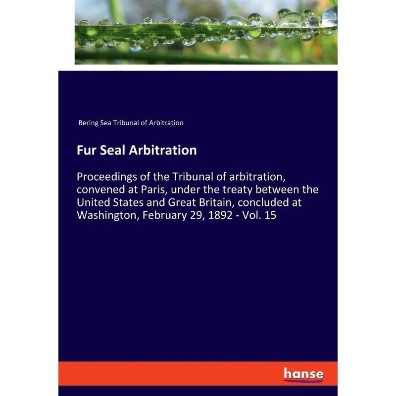Fur Seal Arbitration