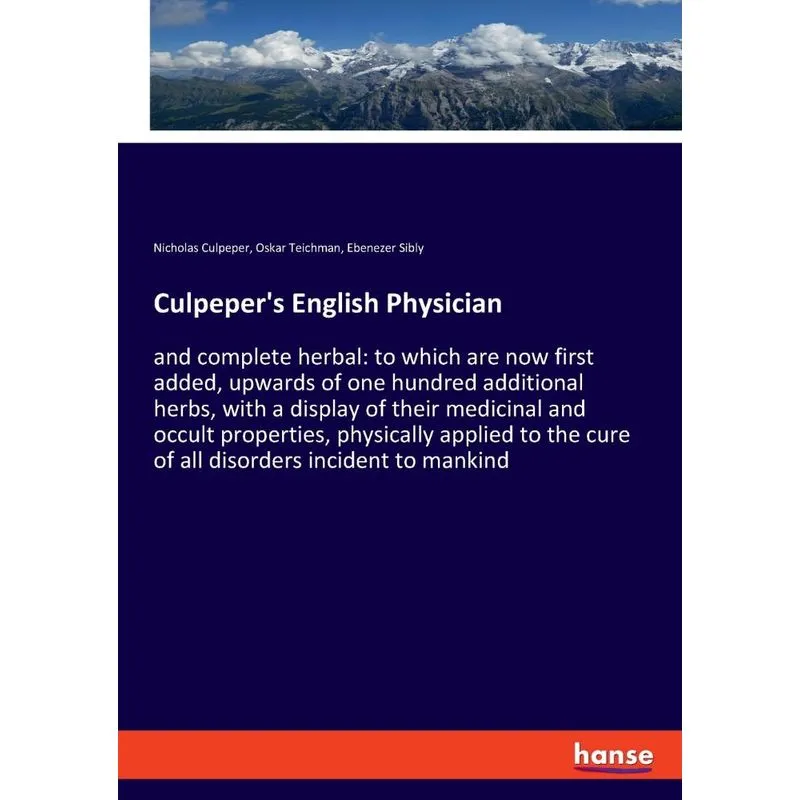 Culpepers English Physician