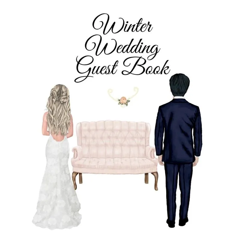Winter Wedding Guest Book