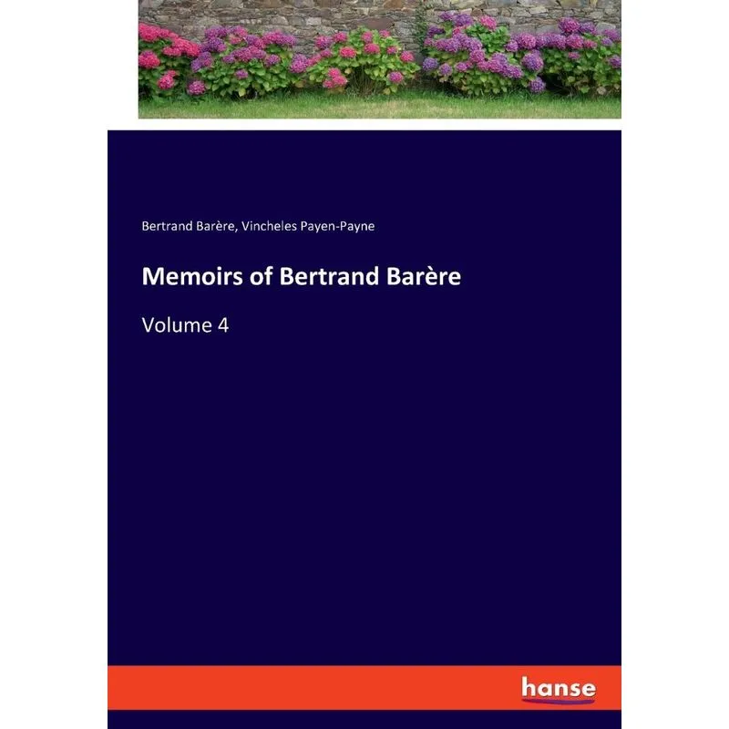 Memoirs of Bertrand Barère
