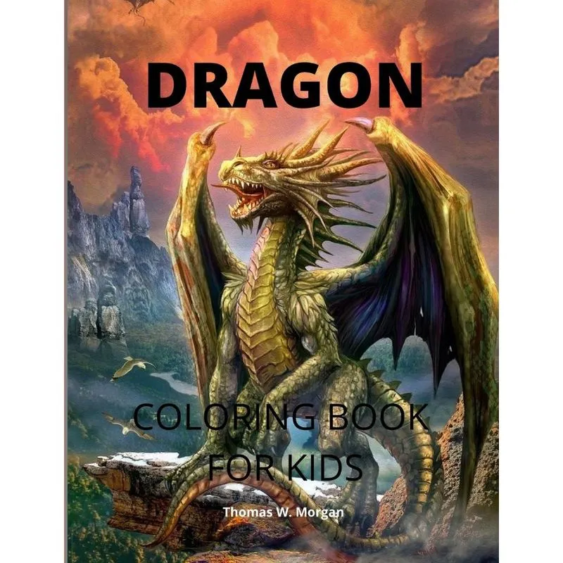 Dragon Coloring Book for Kids