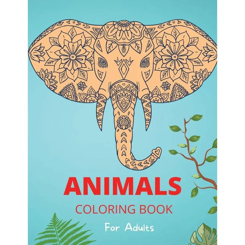 Animal Coloring Book for Adults