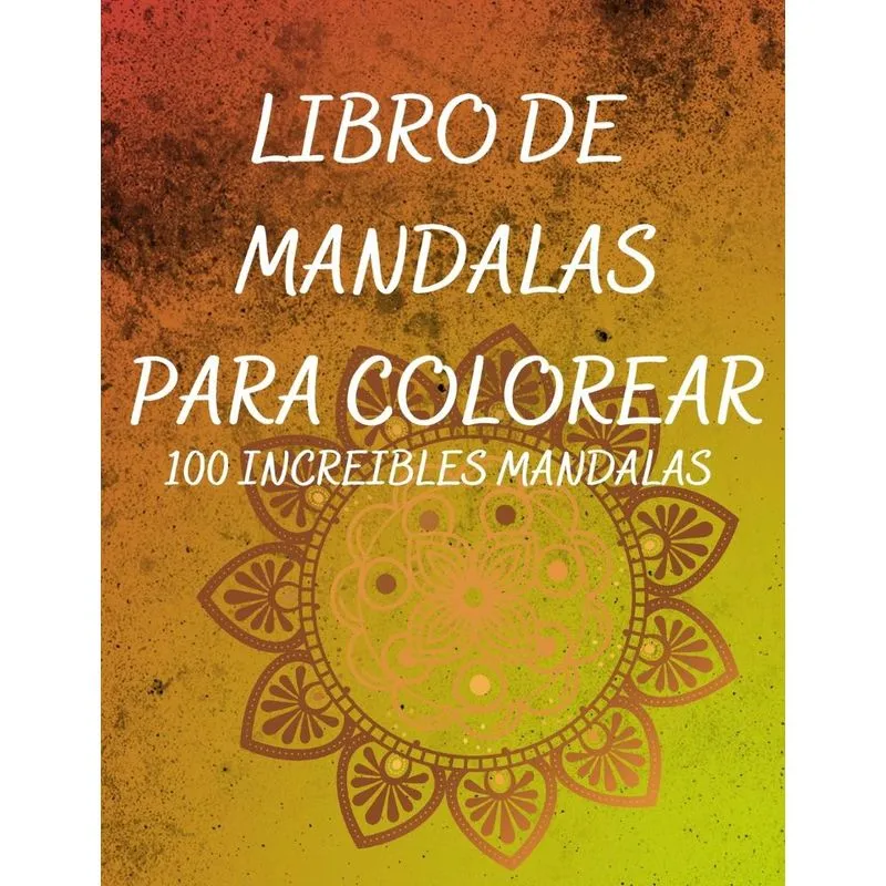 Libro de mandalas para colorear
