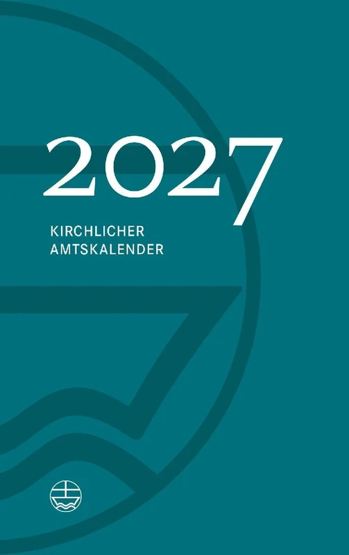 Kirchlicher Amtskalender 2027 - petrol