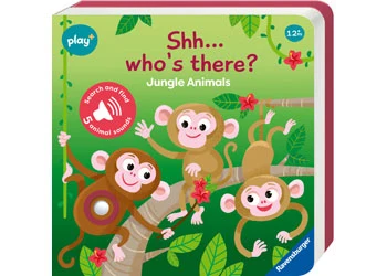 Play+ Shh...Who's there? Jungle Animals