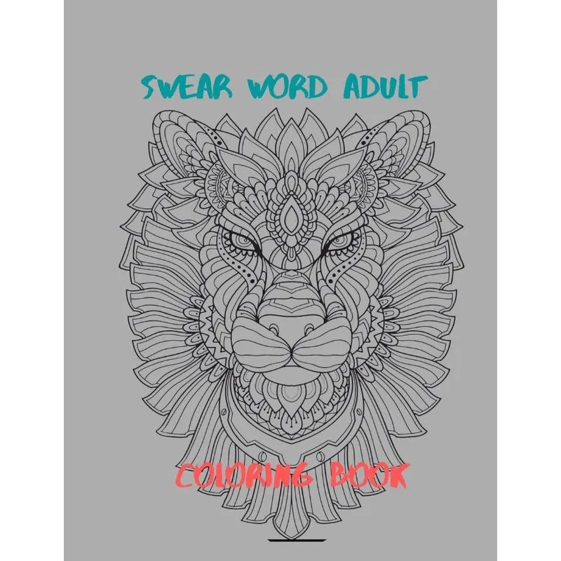 Swear Word Adult Coloring Book