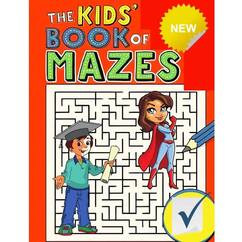 Maze Puzzle Book for Kids