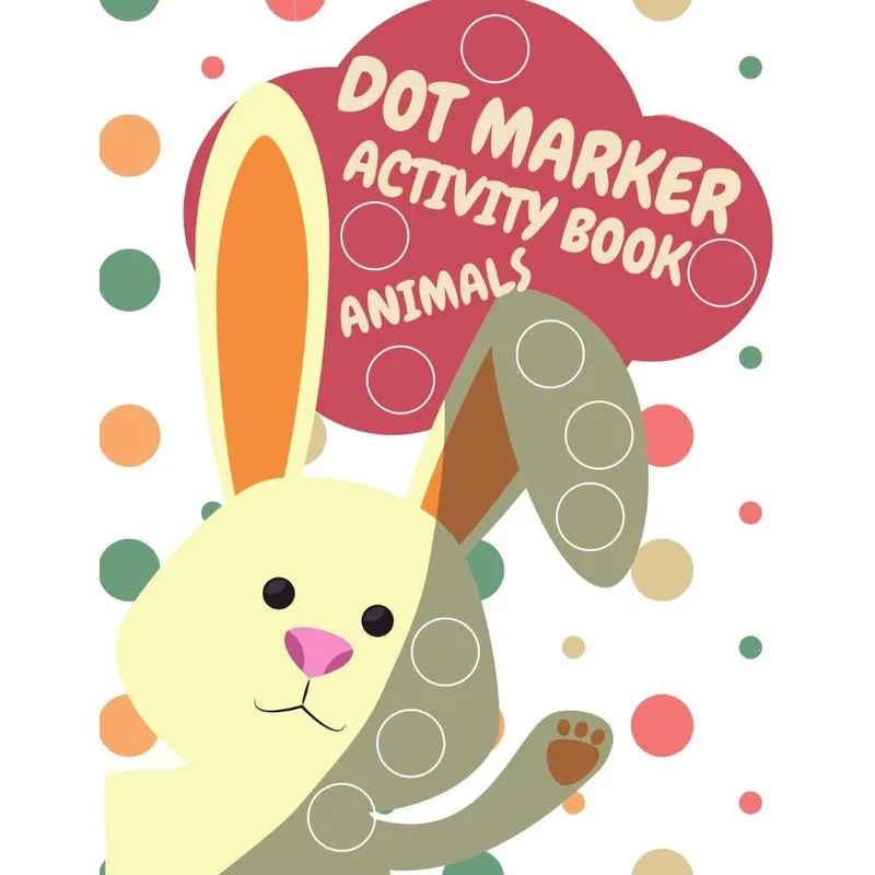 Dot Markers Activity Book Animals