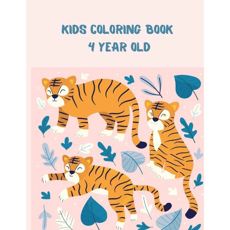 Kids Coloring Book 4 Year Old