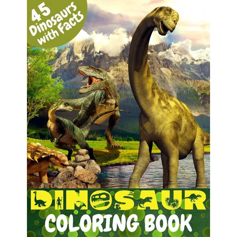 Dinosaur Coloring Book