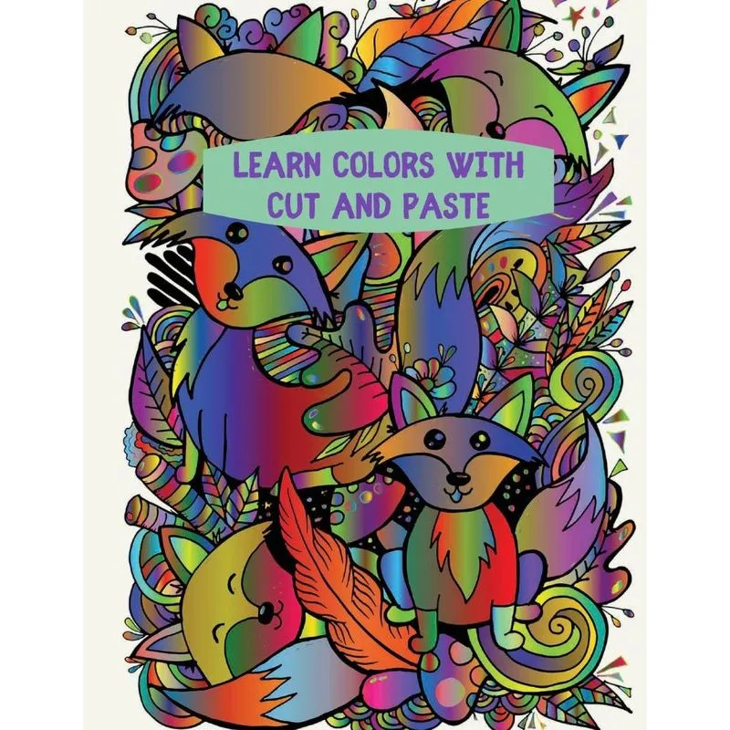 Learn Colors with Cut and Paste