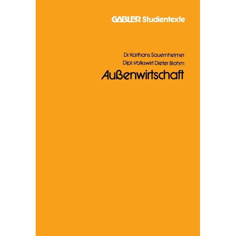 Außenwirtschaft