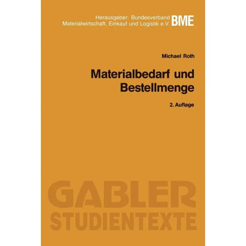 Materialbedarf und Bestellmenge