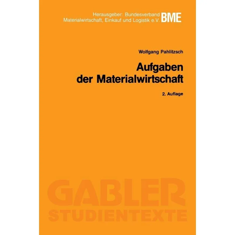 Aufgaben der Materialwirtschaft