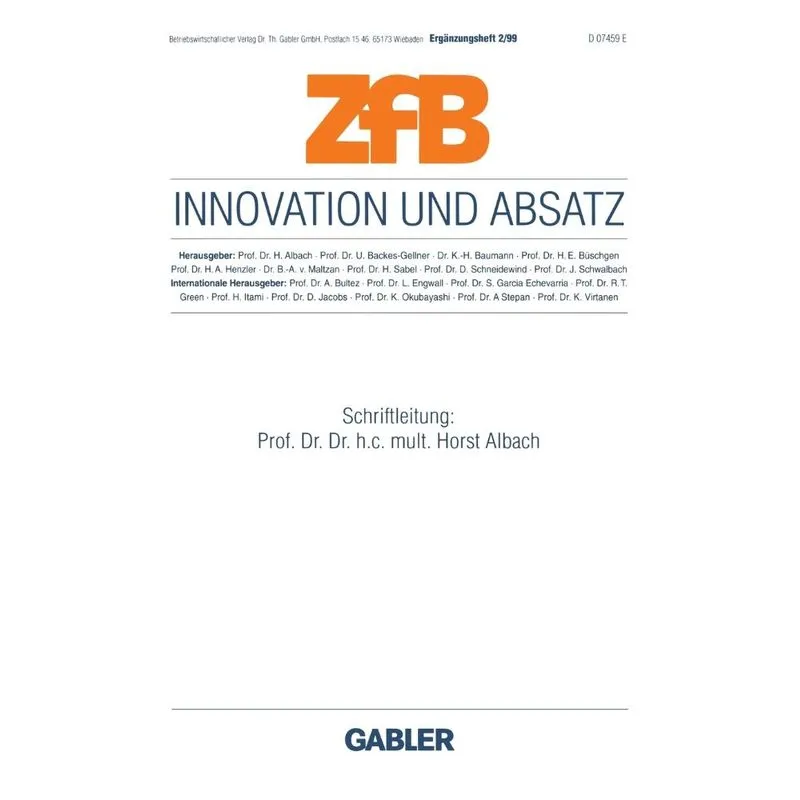 Innovation Und Absatz