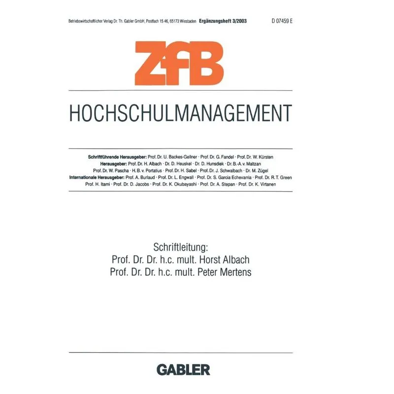 Hochschulmanagement