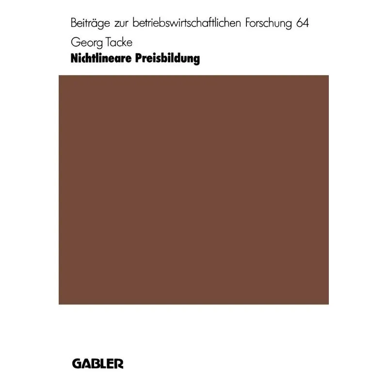 Nichtlineare Preisbildung