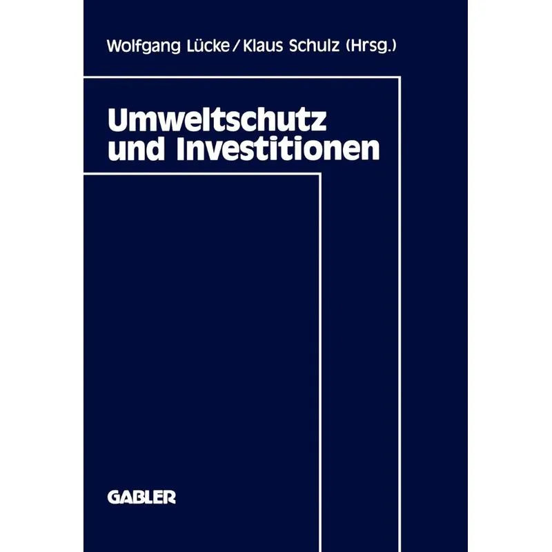 Umweltschutz und Investitionen