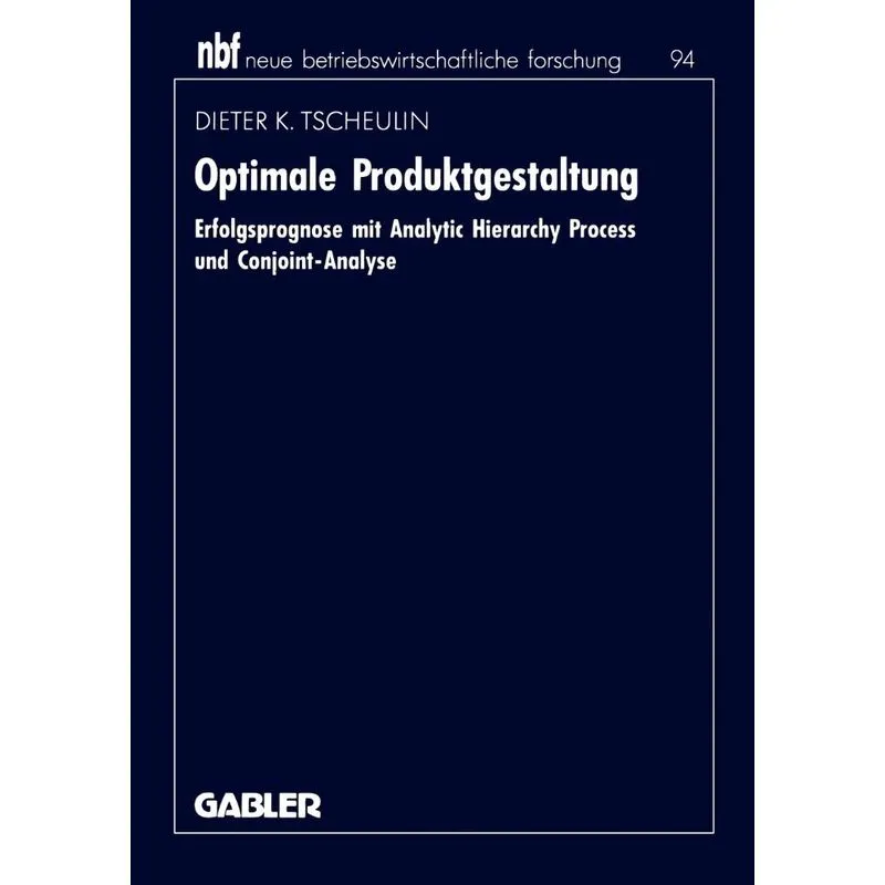 Optimale Produktgestaltung