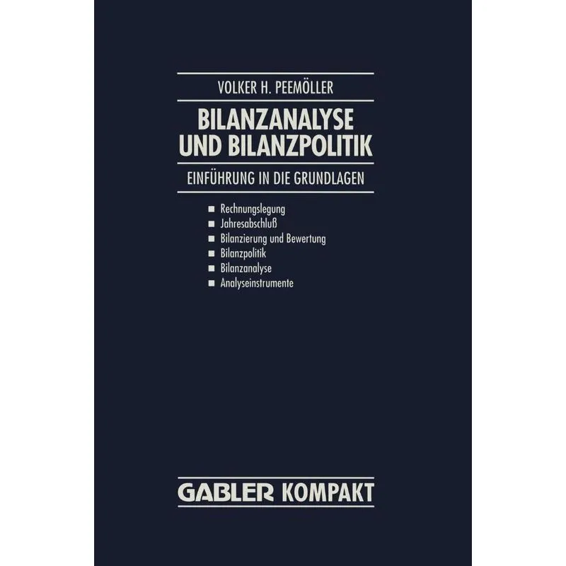 Bilanzanalyse Und Bilanzpolitik
