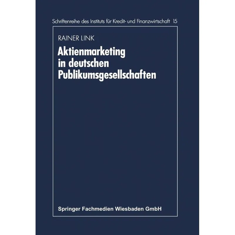 Aktienmarketing in deutschen Publikumsgesellschaften